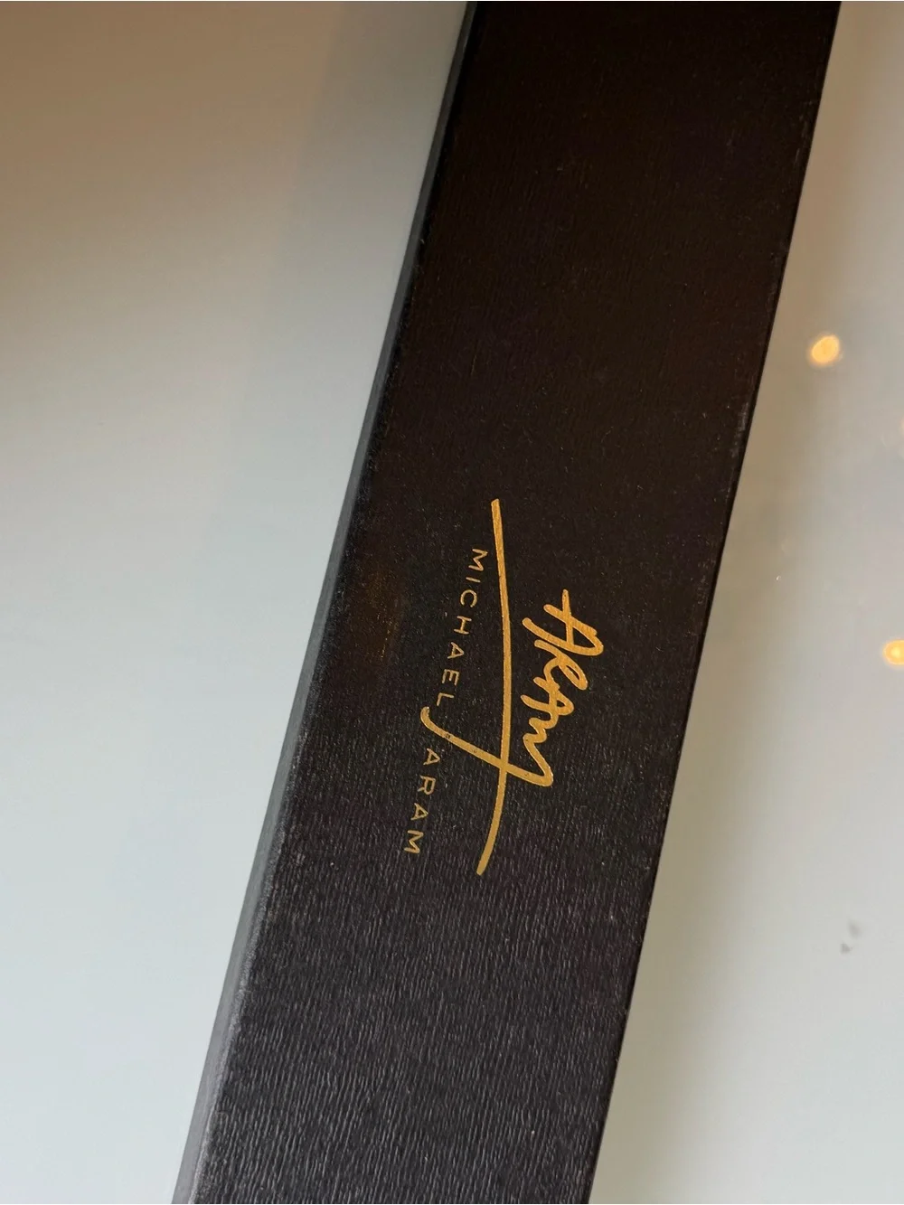 Michael Aram Decorative Gold Branch Handle Serrated knife
